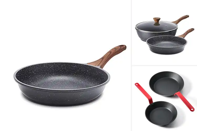 Detailed view of 10 Best Swiss ILAG Coating Nonstick Frying Pans for Easy Cooking