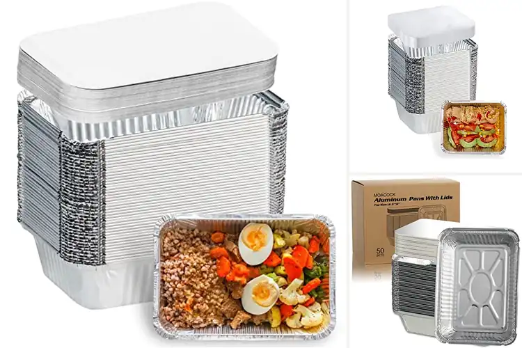 Detailed view of 10 Best Takeout Food Pans for Quick Prep & Easy Storage