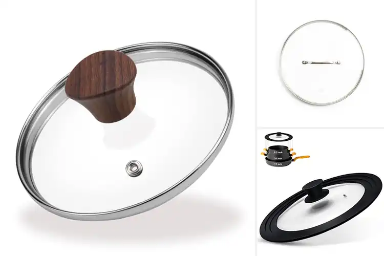 Detailed view of Best Tempered Glass Lid Saucepans