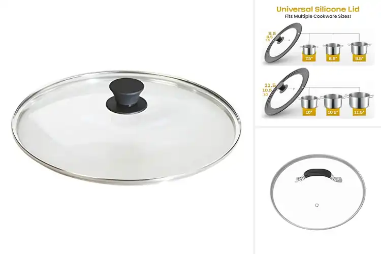 Detailed view of 10 Best Tempered Glass Lids: Easier Cooking, Space Savings