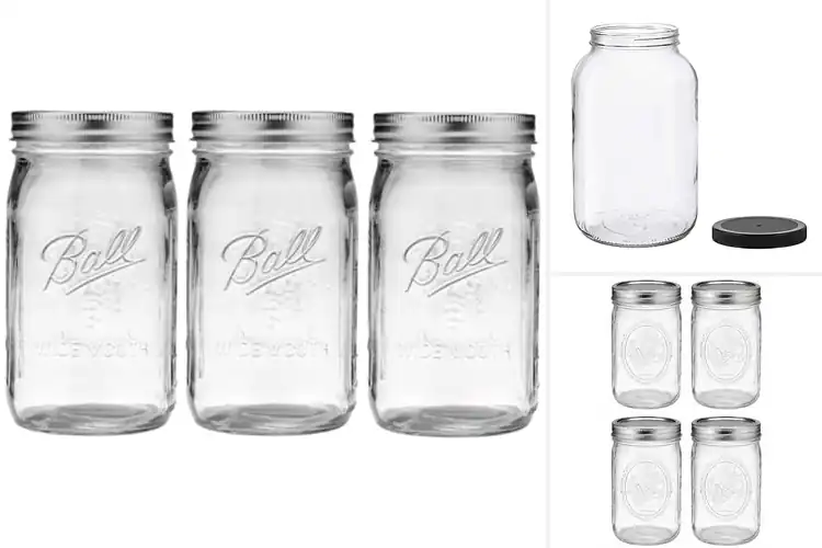 Detailed view of Best USA Made Glass Jars