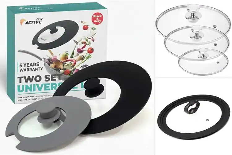 Detailed view of Best Vented Glass Lids Cookware: Watch & Cook Without Spills