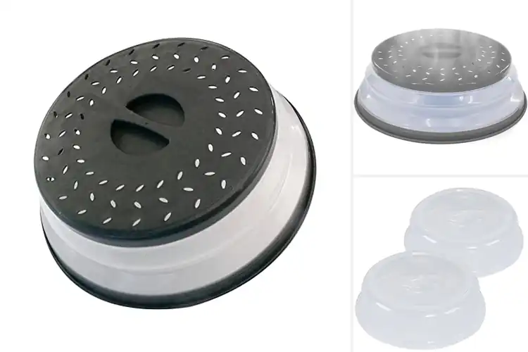 Detailed view of Best Vented Microwave Cover For Steam Release