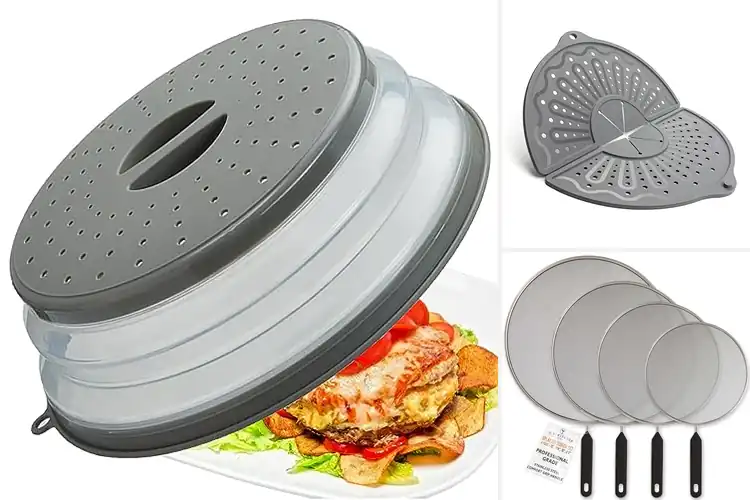 Detailed view of Best Vented Splatter Guards