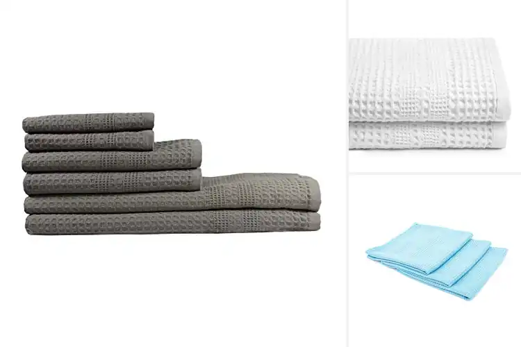 Detailed view of 10 Best Waffle Weave Towels for Soft, Fast Drying