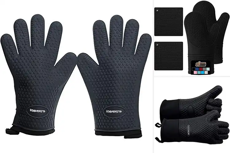 Detailed view of 10 Best Waterproof Oven Mitts to Boost Kitchen Safety