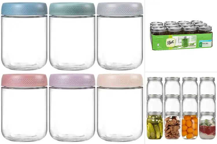 Detailed view of 10 Best Wide Mouth Jars: Organize Kitchen & Keep Food Fresh