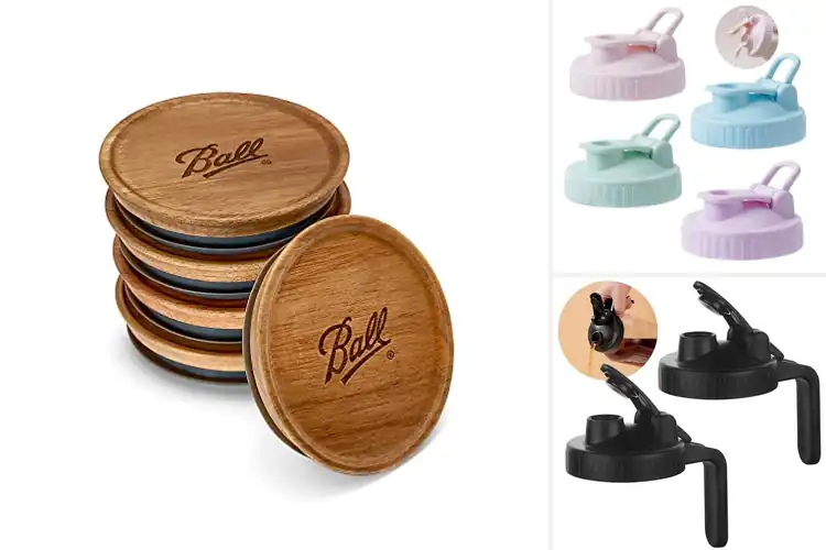 Detailed view of Best Wide Mouth Mason Jar Accessories