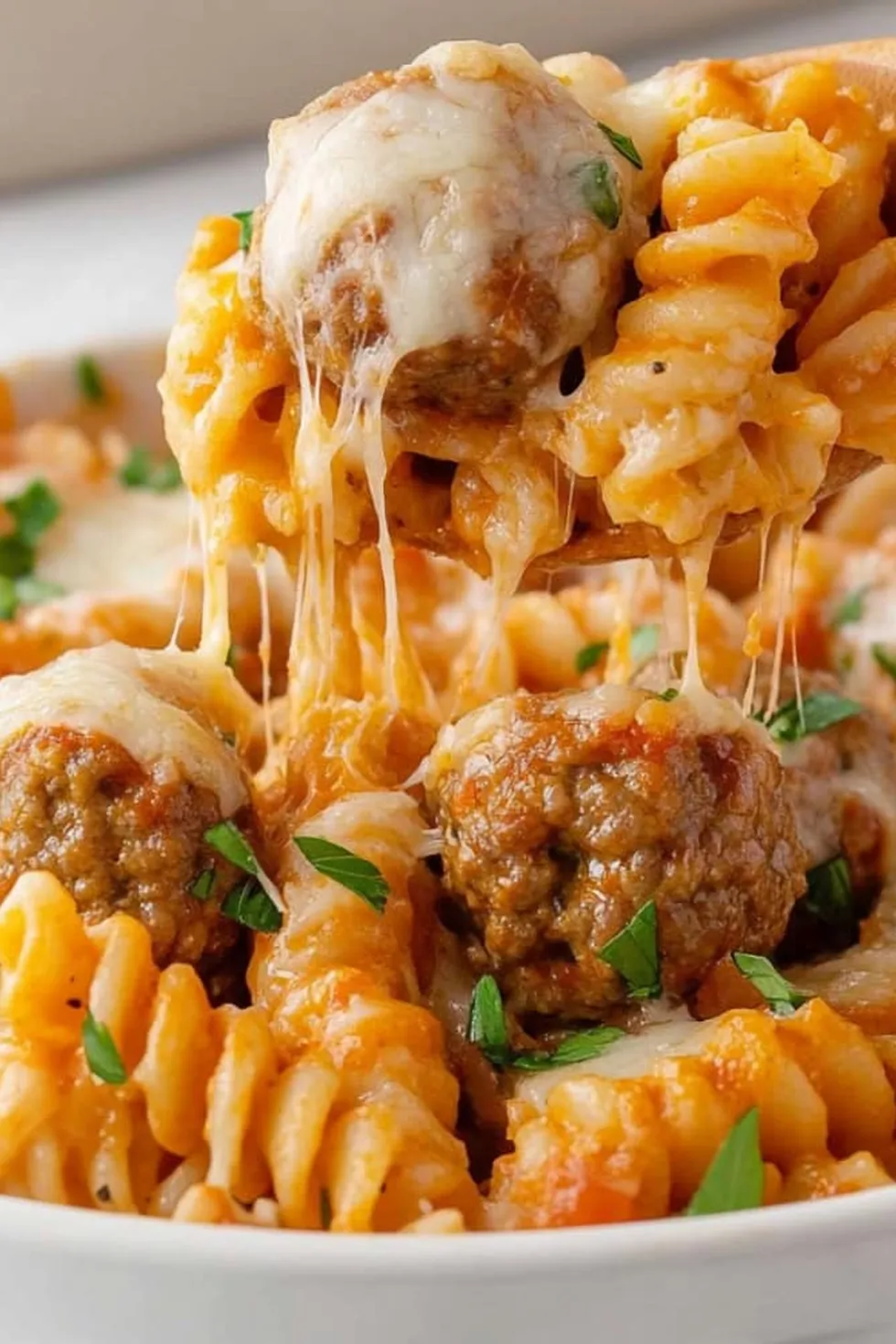 Dump and Bake Meatball Casserole Photo