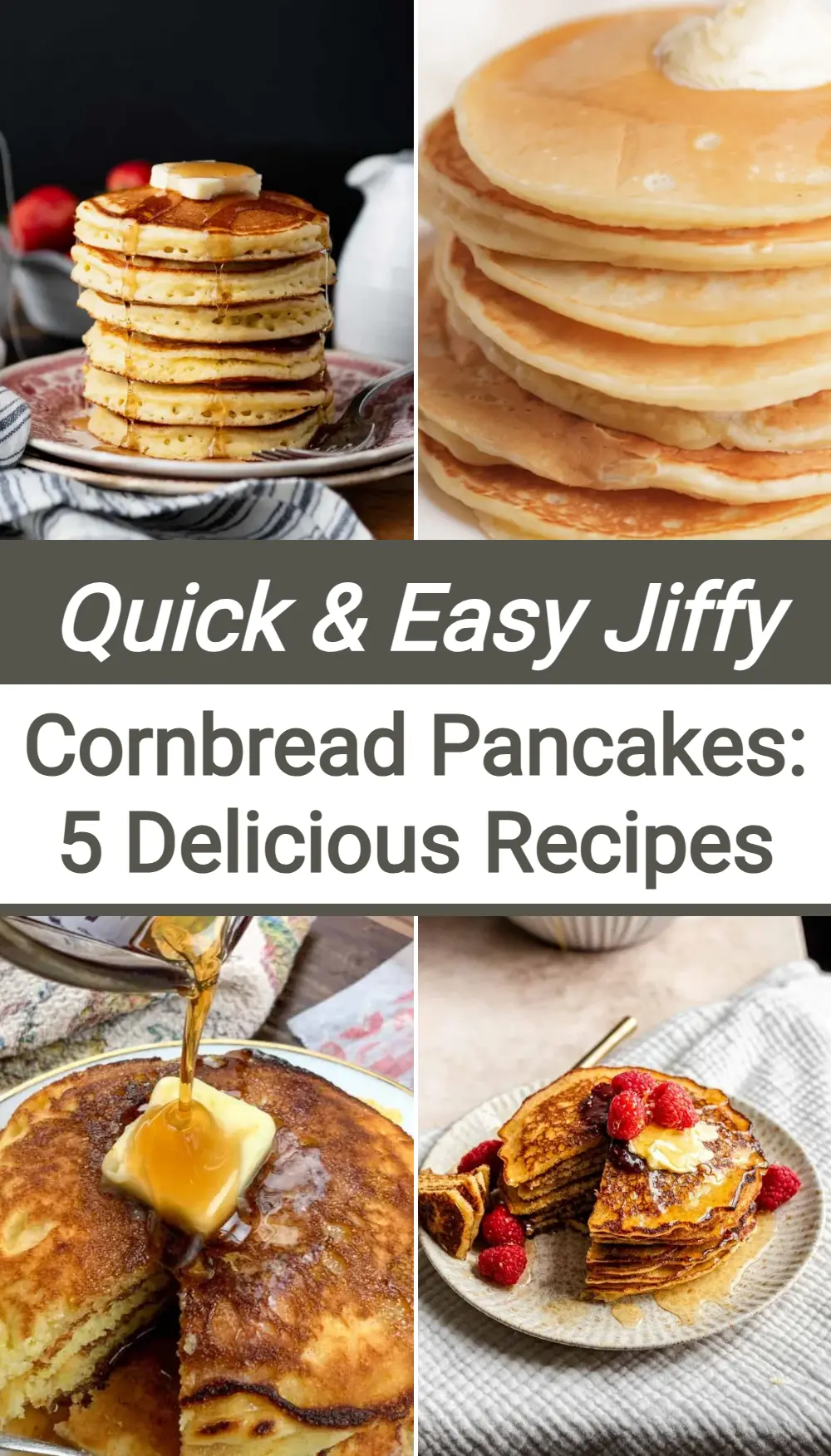 Photo of Jiffy Cornbread Pancakes (Easy Recipe)