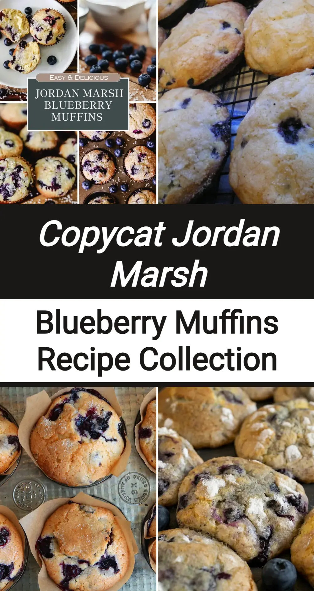 Photo of Jordan Marsh Blueberry Muffins (Copycat)
