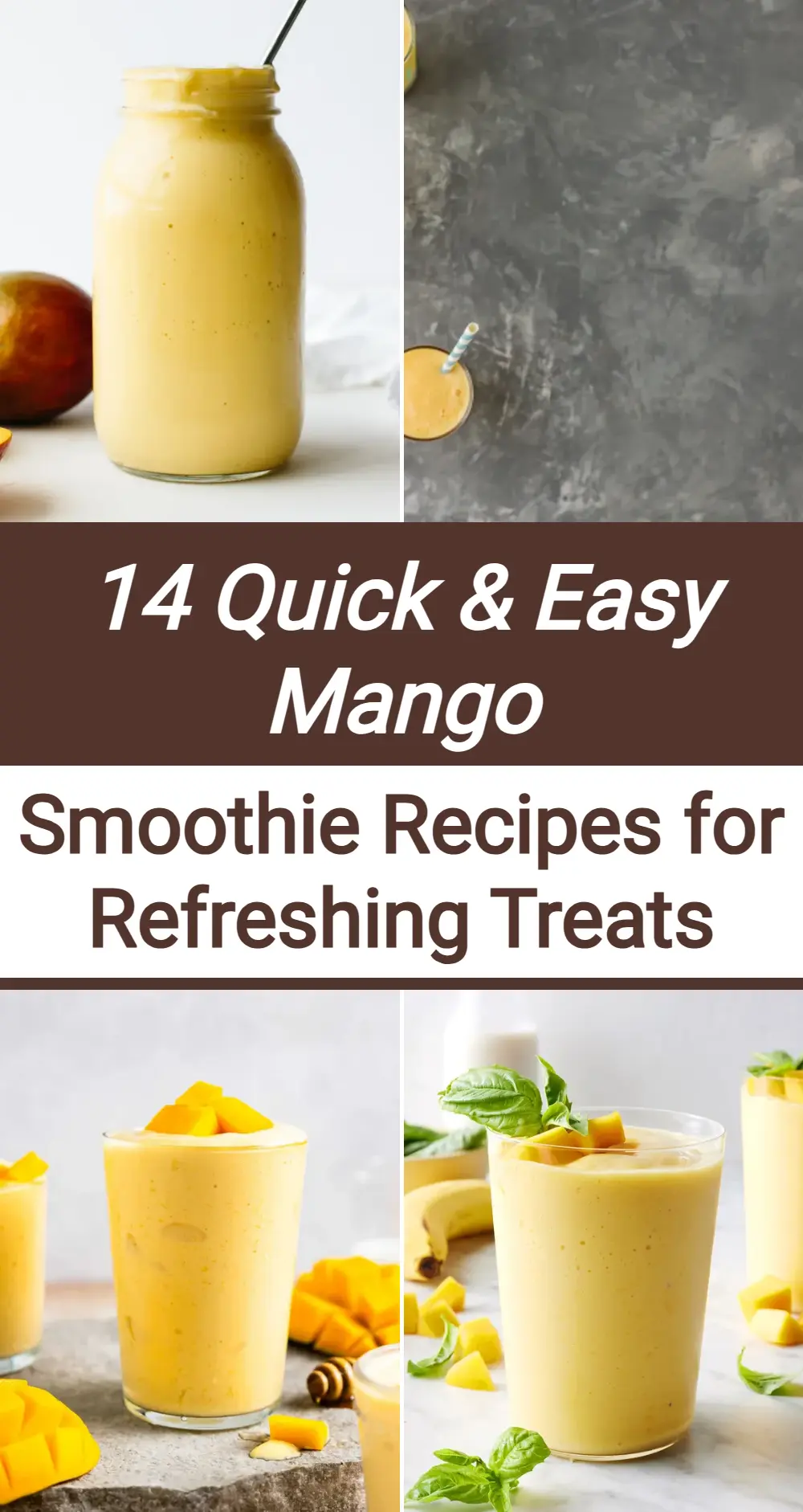 Photo of Mango Smoothie (Quick and Easy Recipe)